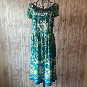 London style paisley dress
